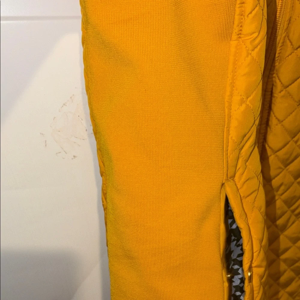 Kim Rogers Mustard Quilted Vest - Picture 3 of 6